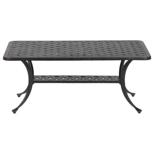 Outdoor Coffee Table, Dark Lava Bronze