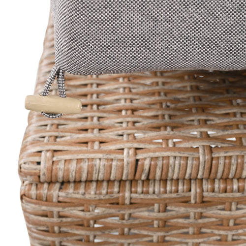 5-Piece Outdoor Patio Rattan Sofa Set