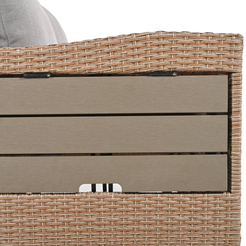 5-Piece Outdoor Patio Rattan Sofa Set