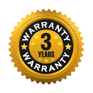 3-Year Complete Warranty