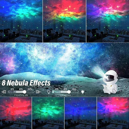 Star Projector Galaxy Night Light Astronaut Space Projector