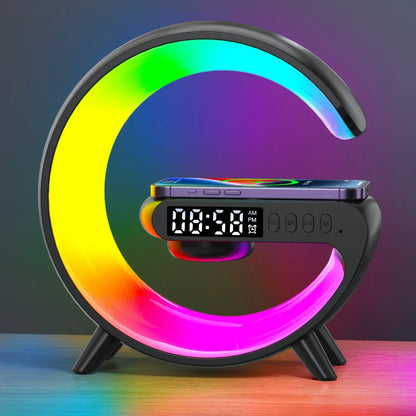 AstroG Charger Speaker Clock Lamp: All-In One