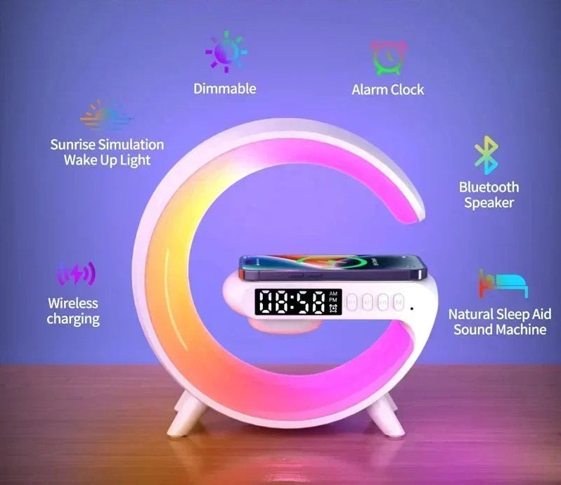 AstroG™ Charger Speaker Clock Lamp