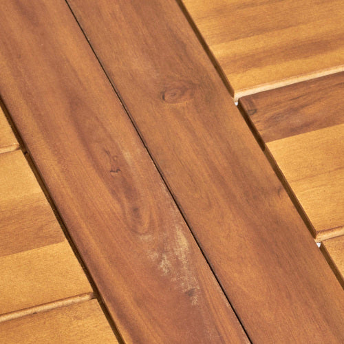 Teak Finish Dining Table